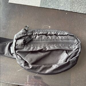 PINK Victoria's Secret Black Belt Bag Lightweight and Compact